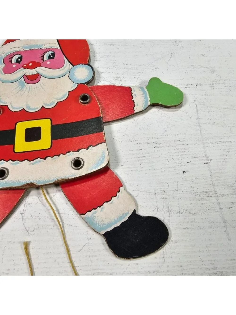 Vintage Jointed Santa Claus 7